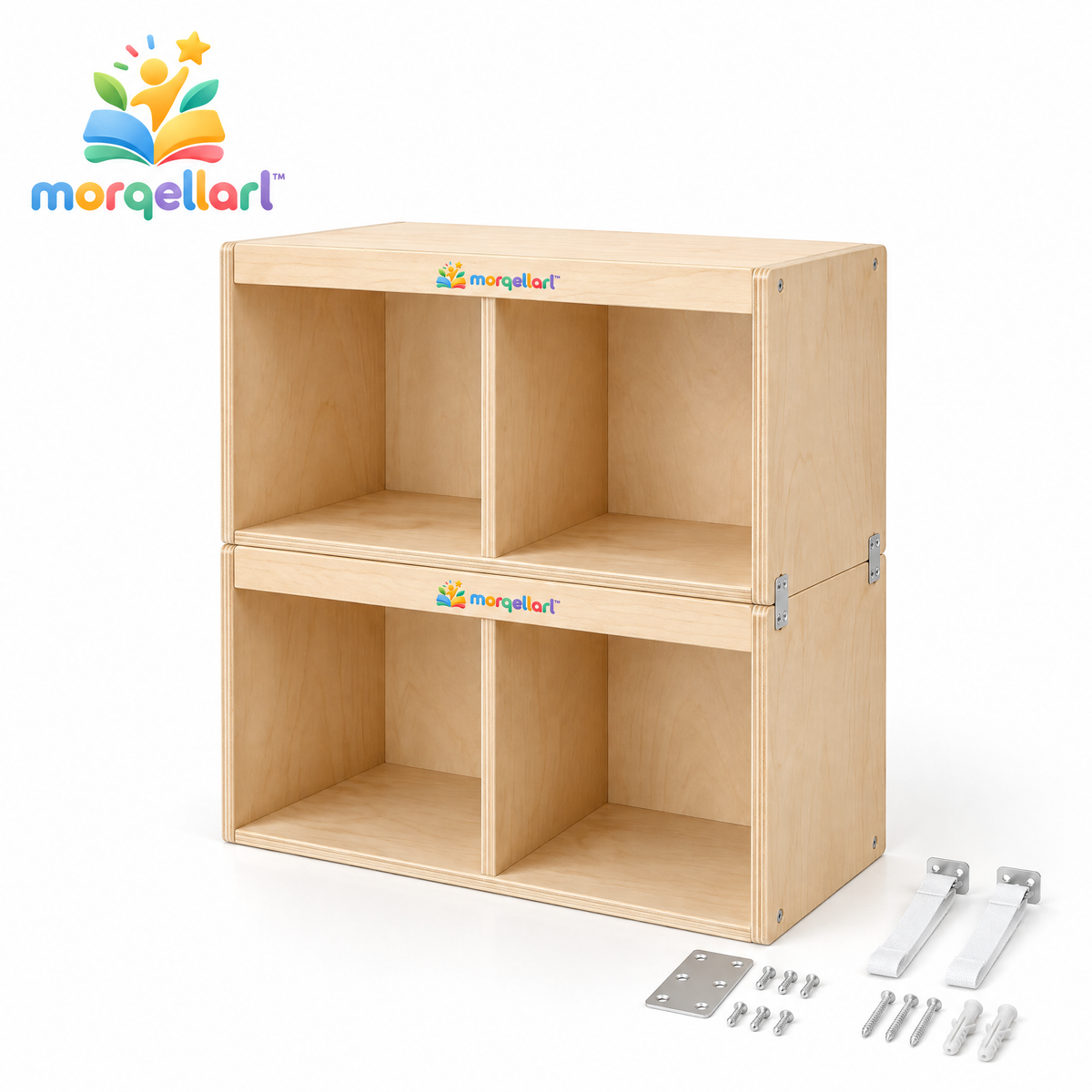 morqellarl™ Modular Children’s Storage Shelf