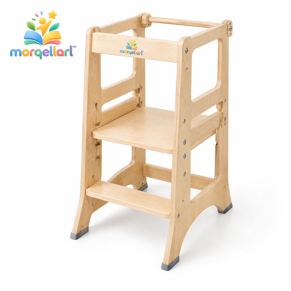 morqellarl™ Natural Wood Learning Tower