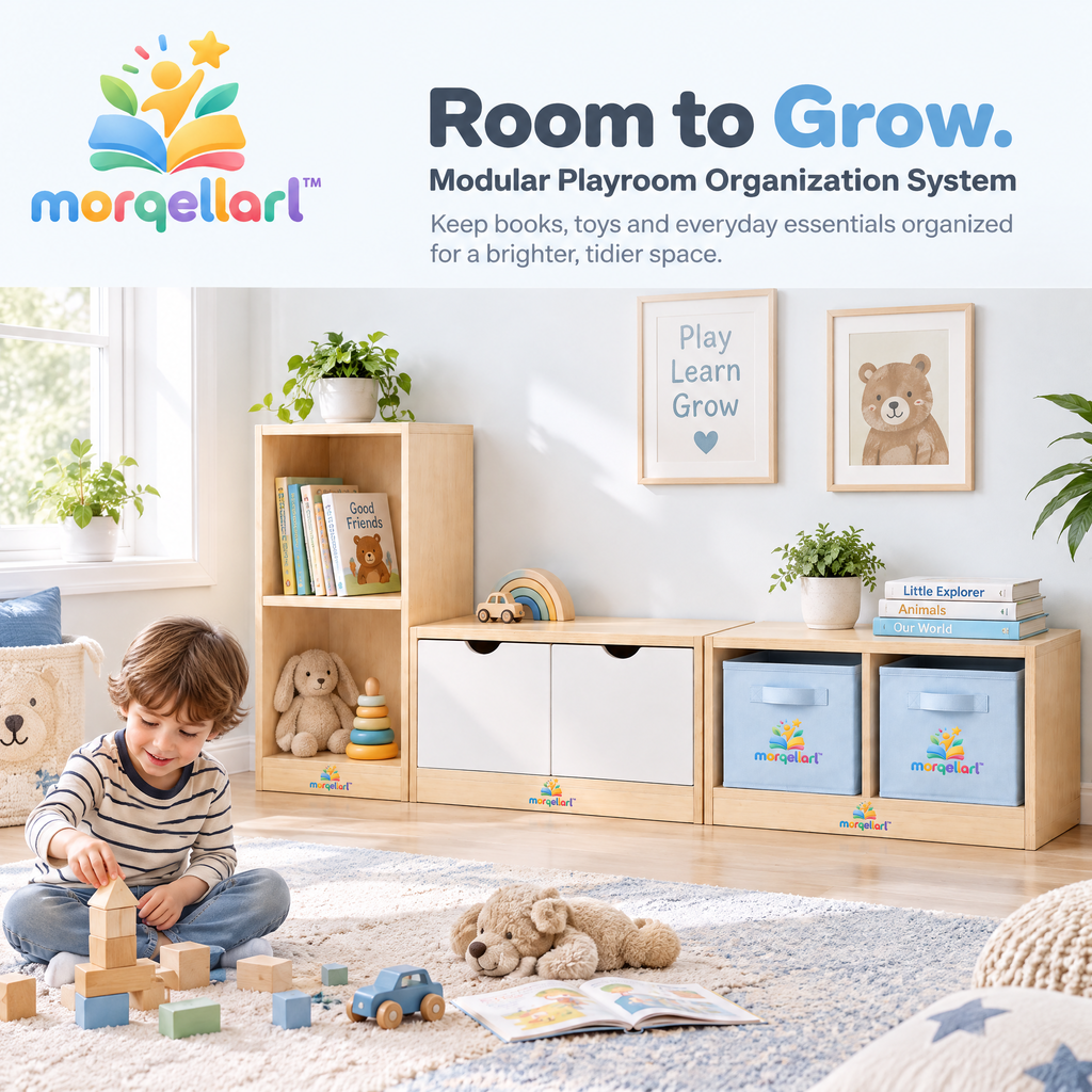 morqellarl™ Modular Playroom Organization System