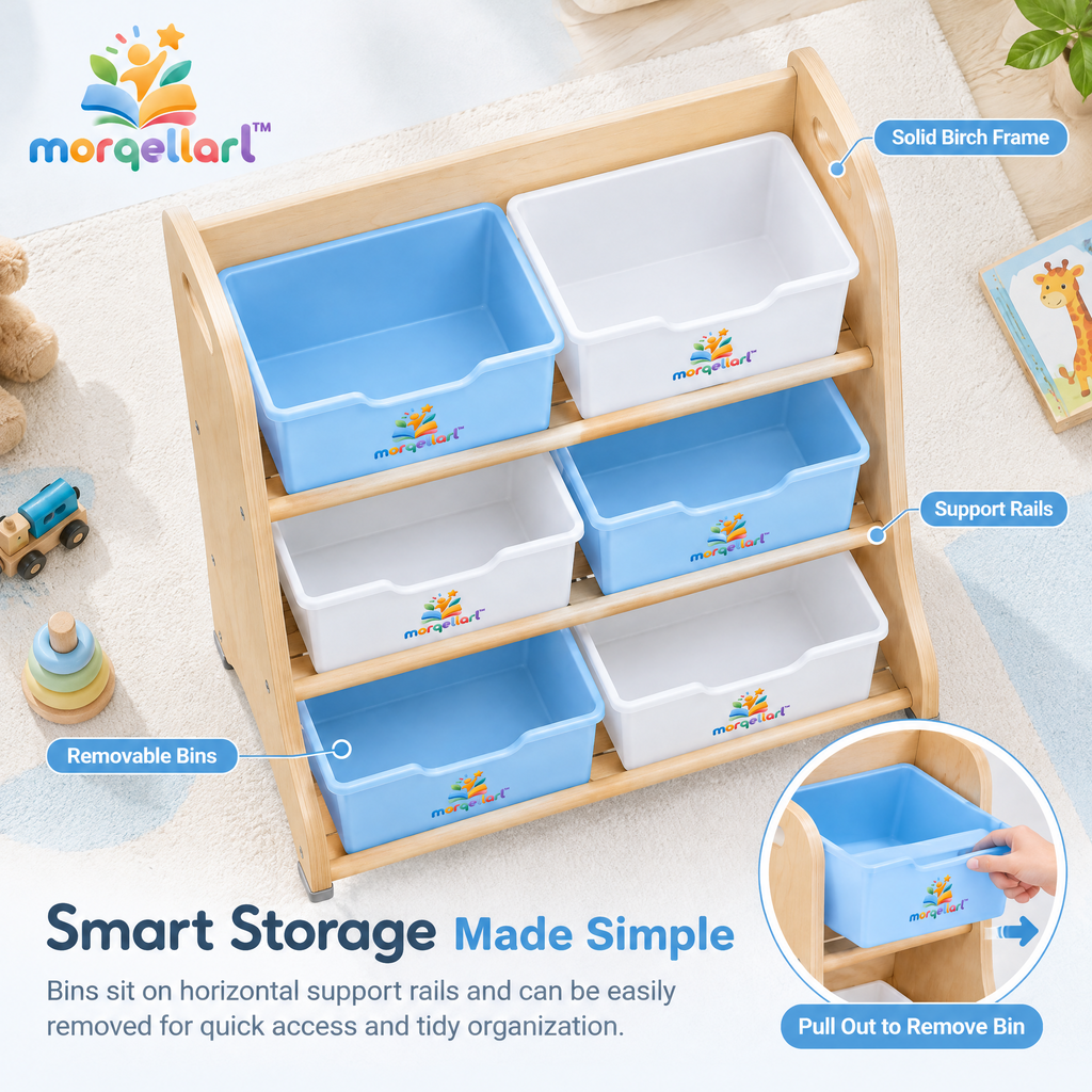 morqellarl™ Elegant Toy Storage Organizer