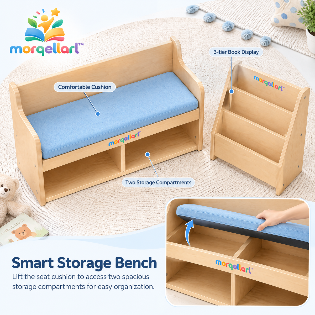 morqellarl™ Premium Reading Nook Collection