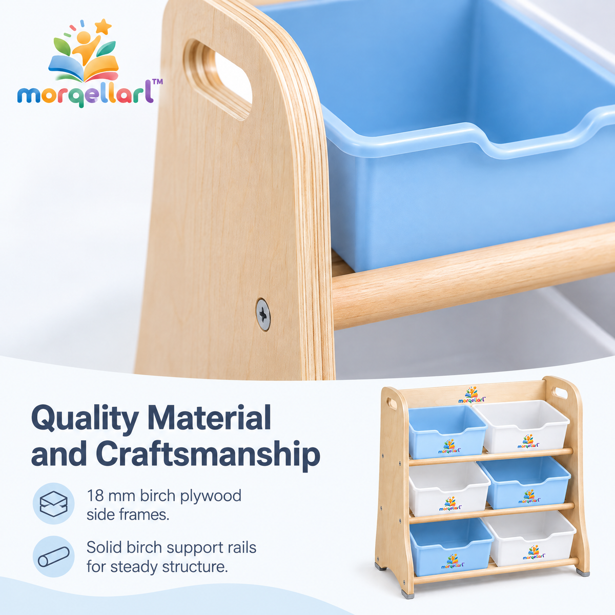 morqellarl™ Elegant Toy Storage Organizer