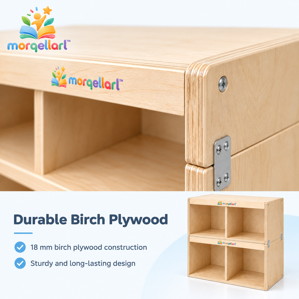 morqellarl™ Modular Children’s Storage Shelf