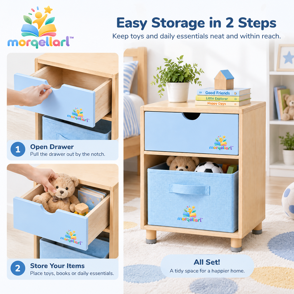 morqellarl™ Dreamy Bedroom Storage Collection