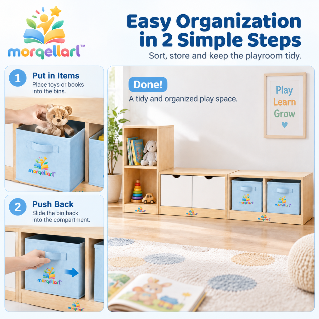 morqellarl™ Modular Playroom Organization System