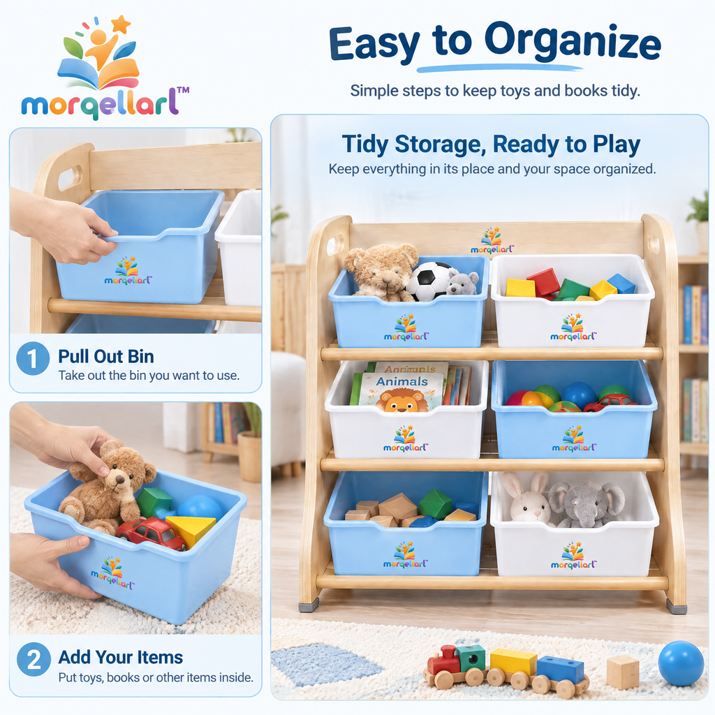 morqellarl™ Elegant Toy Storage Organizer
