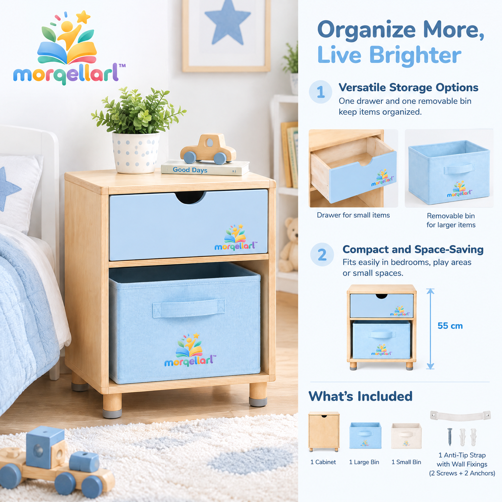 morqellarl™ Dreamy Bedroom Storage Collection