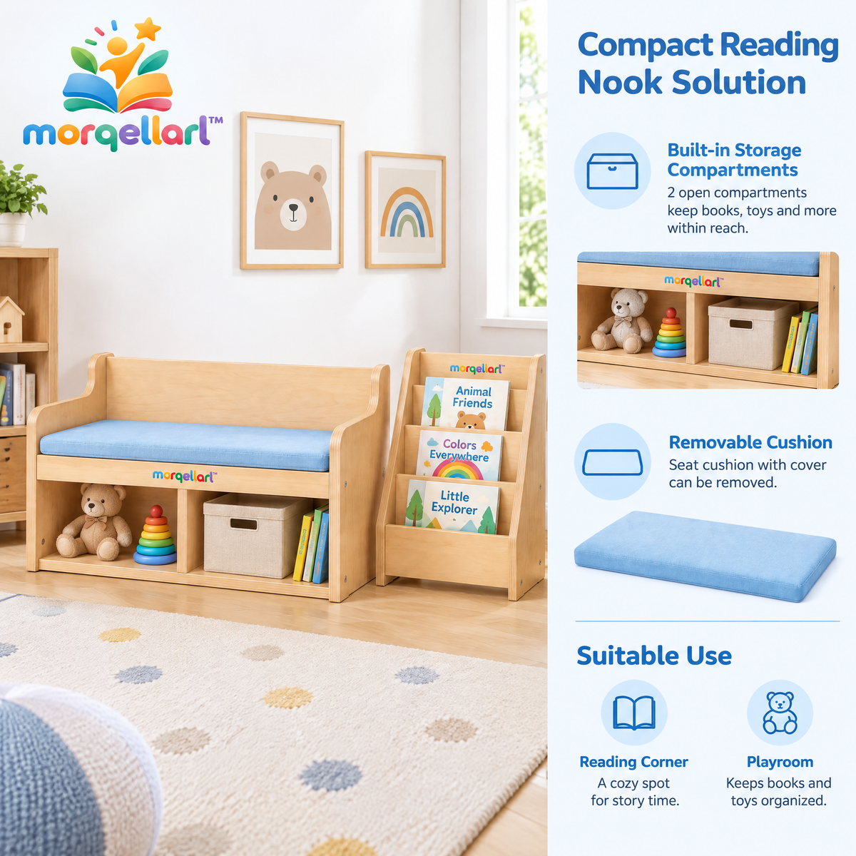 morqellarl™ Premium Reading Nook Collection