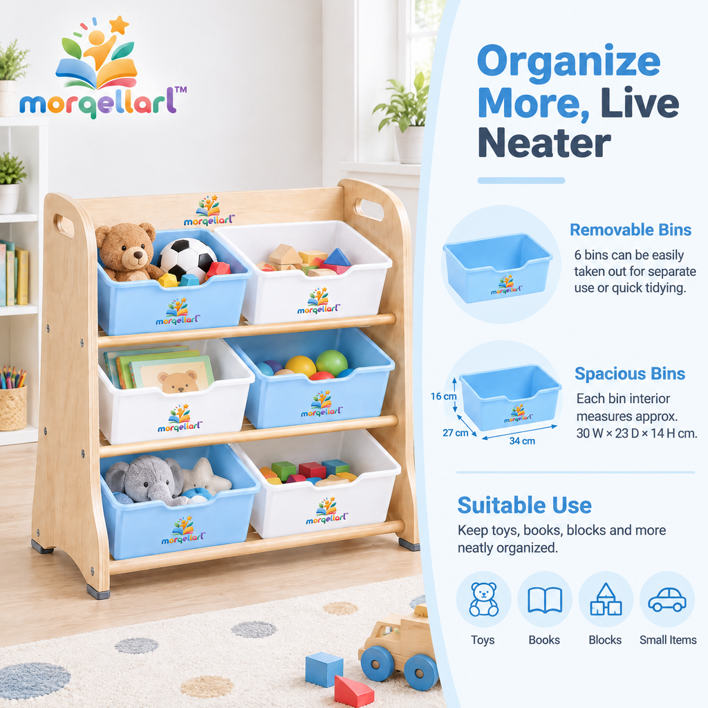 morqellarl™ Elegant Toy Storage Organizer